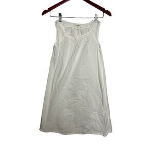 Campo mini girl white cotton sleeveless nightgown sz L 10-12